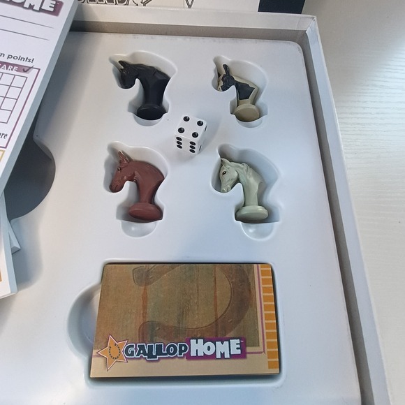 Gallop Home Board Game Train Your Horse & Win! Equestrian EUC - Picture 8 of 10